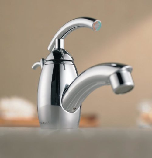 洗面所の混合水栓を便利なハンドシャワー付に交換＆排水栓をプッシュアップ式に交換！メモ